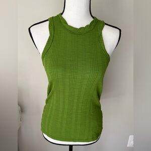 NWT Pilcro Vibrant Green Tank Top